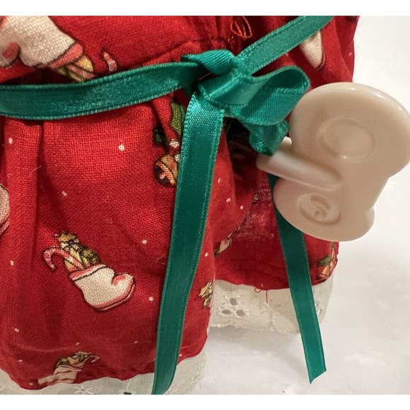 Vintage Santa and Mrs. Clause Animated 10” Wind Up No Batteries Made In Taiwan - Picture 7 of 16
